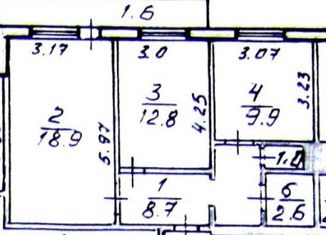 Продается двухкомнатная квартира, 53.9 м2, Стрежевой, Кедровая улица, 65