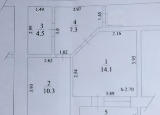 Продажа 1-ком. квартиры, 36 м2, Белореченск, улица Чапаева, 43А