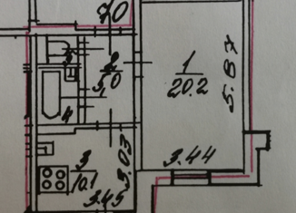 Продажа 1-комнатной квартиры, 38.9 м2, Санкт-Петербург, проспект Ударников, 32к1, проспект Ударников