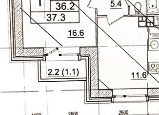 Продаю 1-комнатную квартиру, 36.2 м2, Романовское сельское поселение, жилой комплекс Итальянский Квартал, 5