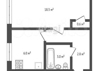 Продажа 1-ком. квартиры, 30.6 м2, Нижний Новгород, Пятигорская улица, 18Б, Пятигорская улица