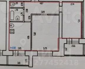 Продам 2-комнатную квартиру, 70 м2, Брянск, улица Романа Брянского, 8/1, Советский район