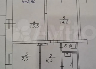 Продается 2-ком. квартира, 48 м2, Красноярский край, Шелковая улица, 7