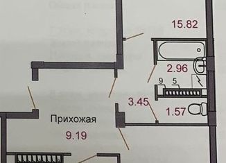 Продаю 2-ком. квартиру, 60 м2, деревня Родина, Владимирская улица, 12, ЖК Родина