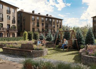 Однокомнатная квартира на продажу, 32 м2, посёлок Октябрьский, Октябрьская улица