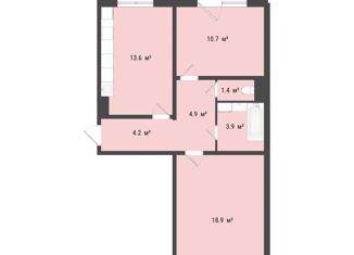 Продается 1-комнатная квартира, 38.6 м2, Омск, 6-й Амурский проезд, 12, Центральный округ