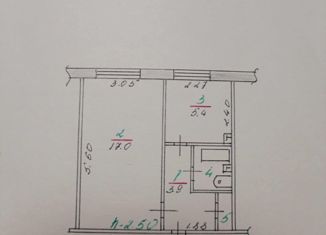 Продается 1-ком. квартира, 30 м2, Татарстан, переулок Гайдара, 7