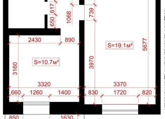 Продам 1-ком. квартиру, 40 м2, Воронеж, улица 45-й Стрелковой Дивизии, 259/7, ЖК Цветной бульвар