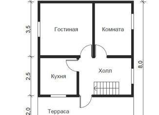 Продается дом, 80.6 м2, посёлок городского типа Верхняя Максаковка, улица Шудалун, 24