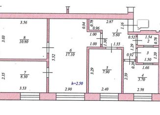 Продажа 3-комнатной квартиры, 58.4 м2, Чебоксары, жилой район Юго-Западный, Гражданская улица, 52