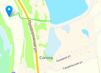 Продается земельный участок, 10 сот., посёлок Сопоха, Придорожная улица