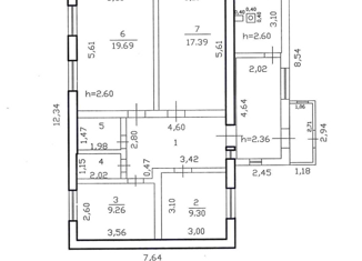 Продаю дом, 72 м2, село Шаталовка, Полевая улица, 23