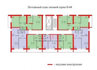 Продается двухкомнатная квартира, 54 м2, Москва, улица Фомичёвой, 8, район Северное Тушино