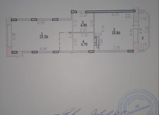 Продам 1-ком. квартиру, 55 м2, Чебоксары, улица Филиппа Лукина, 6