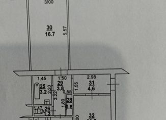 Продается 2-комнатная квартира, 49.8 м2, Ростов-на-Дону, Социалистическая улица, 86