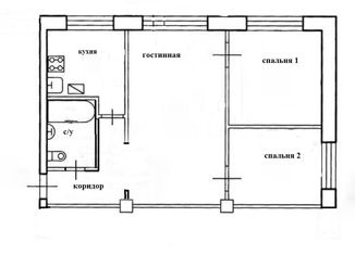 Продаю 3-комнатную квартиру, 42.3 м2, Оренбург, Магистральная улица, 2, Промышленный район