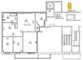 Продается 2-комнатная квартира, 88.9 м2, Красноярский край, улица Академика Киренского, 2И