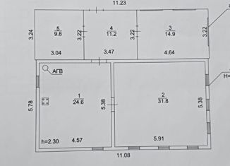 Дом на продажу, 56.4 м2, село Ильтеряково, улица Суворова