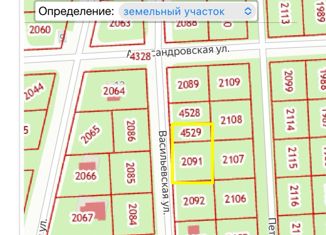 Продам земельный участок, 16.98 сот., деревня Скрипово, Васильевская улица