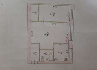Продам 2-ком. квартиру, 43.2 м2, Мирный, улица Неделина, 30