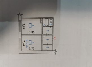 Продам двухкомнатную квартиру, 38 м2, Саха (Якутия), проспект Дружбы Народов, 29/2