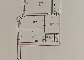 Продаю 2-комнатную квартиру, 72.7 м2, Архангельская область, проезд имени Капитана Матросова, 8