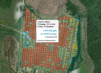 Продам участок, 23.2 сот., дачное некоммерческое партнёрство Спутник, Яблоневая улица