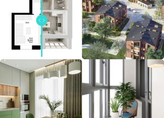 1-комнатная квартира на продажу, 37.33 м2, село Стрелецкое, Сказочная улица, 34