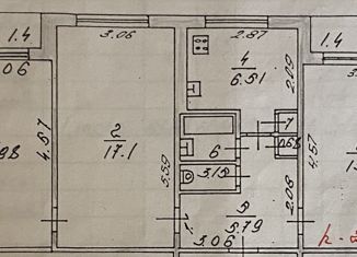 Продажа трехкомнатной квартиры, 61 м2, Саранск, проспект 60 лет Октября, 129