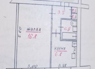 Продажа однокомнатной квартиры, 30.6 м2, Петрозаводск, Мурманская улица, 26, Первомайский район