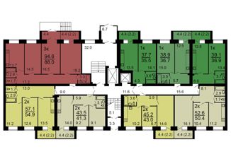 Продается 1-ком. квартира, 37.7 м2, Вологда, улица Трактористов, микрорайон Ремсельмаш