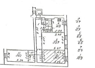 Продаю комнату, 102 м2, Санкт-Петербург, улица Союза Печатников, 7, улица Союза Печатников
