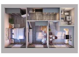 Продам 2-ком. квартиру, 43.4 м2, Казань, ЖК Лето, улица Анаса Тазетдинова, 6