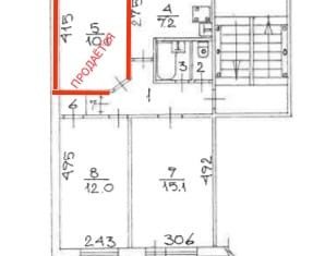 Продажа комнаты, 10.1 м2, Новосибирск, улица Толбухина, 31, Дзержинский район