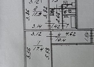 2-комнатная квартира на продажу, 52 м2, Санкт-Петербург, улица Композиторов, 11к1, улица Композиторов