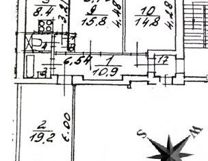 Продается 3-комнатная квартира, 74.6 м2, Санкт-Петербург, Новочеркасский проспект, 57к1, Новочеркасский проспект
