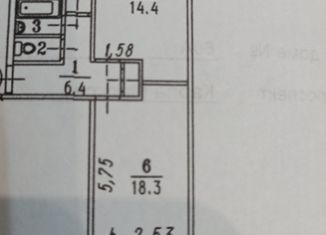 Продам 2-комнатную квартиру, 48.4 м2, Омск, проспект Карла Маркса, 60А