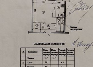 Квартира на продажу студия, 32.5 м2, Омск, улица Крупской, 23к1, Кировский округ