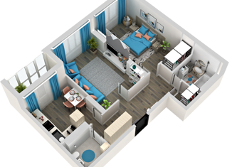 Продается двухкомнатная квартира, 60.3 м2, Самара, Южное шоссе, 7А, метро Гагаринская