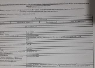 Продажа трехкомнатной квартиры, 69.9 м2, село Левокумское, Молодогвардейская улица, 1