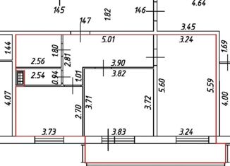 Продается 2-комнатная квартира, 67 м2, Всеволожск, Центральная улица, 10/1, ЖК Полар-Южный