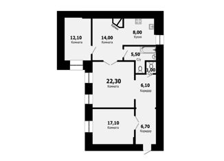 Продажа 3-комнатной квартиры, 92.8 м2, Санкт-Петербург, Суворовский проспект, 36