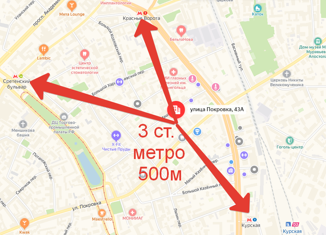 Продаю 5-ком. квартиру, 133 м2, Москва, улица Покровка, 43А, улица Покровка