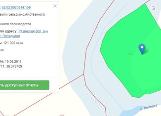Участок на продажу, 1210 сот., село Попадьино