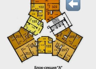 Продается 3-комнатная квартира, 79.5 м2, Саратовская область, улица имени Г.К. Орджоникидзе, 44