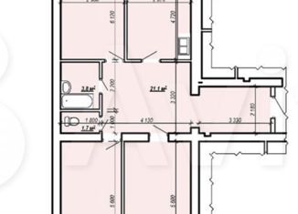 Продается 3-ком. квартира, 100.9 м2, Энгельс, Вокзальная улица, ЖК Локомотив