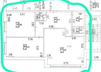 Продается трехкомнатная квартира, 89 м2, Краснодар, Ярославская улица, 113, микрорайон 9 километр