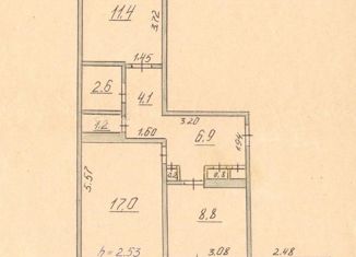 Продажа двухкомнатной квартиры, 53 м2, посёлок городского типа Лучегорск, 4-й микрорайон, 17