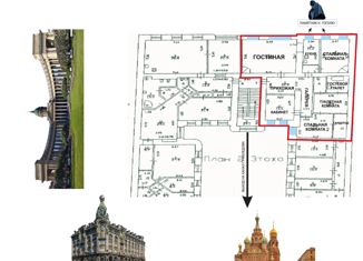 Продаю 4-комнатную квартиру, 151.5 м2, Санкт-Петербург, Малая Конюшенная улица, 14, муниципальный округ Дворцовый