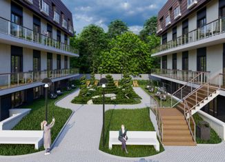 Продаю 1-комнатную квартиру, 21.6 м2, поселок городского типа Джубга, Новороссийское шоссе, 10